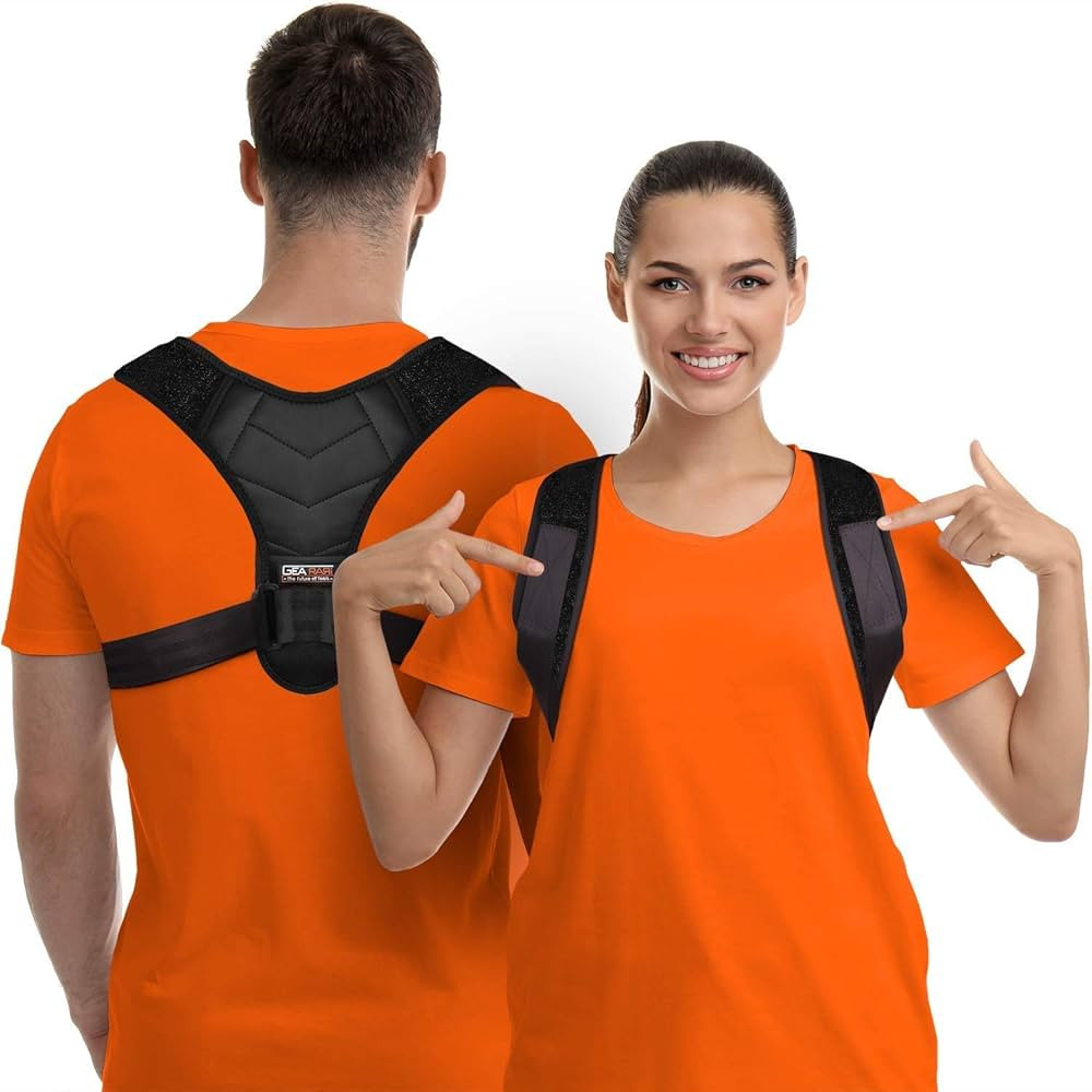 Posture Corrector for Men and Women, Bodywellness Fix Upper Back Brace for Clavicle Support, Adju... | Amazon (US)