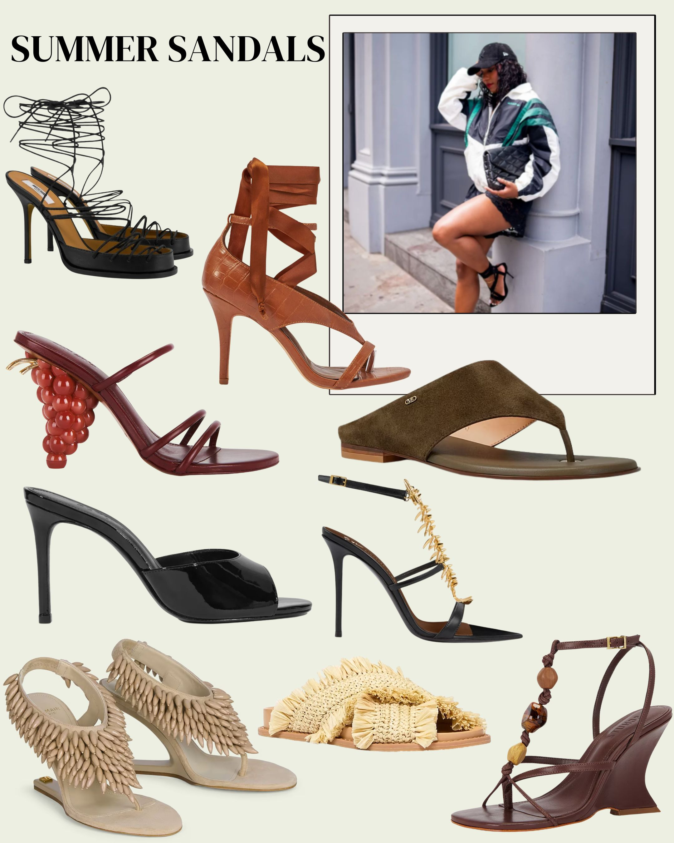 My favorite Summer Sandals 

 