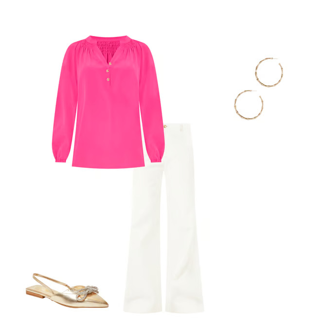 Elsa Silk Top | Lilly Pulitzer | Lilly Pulitzer