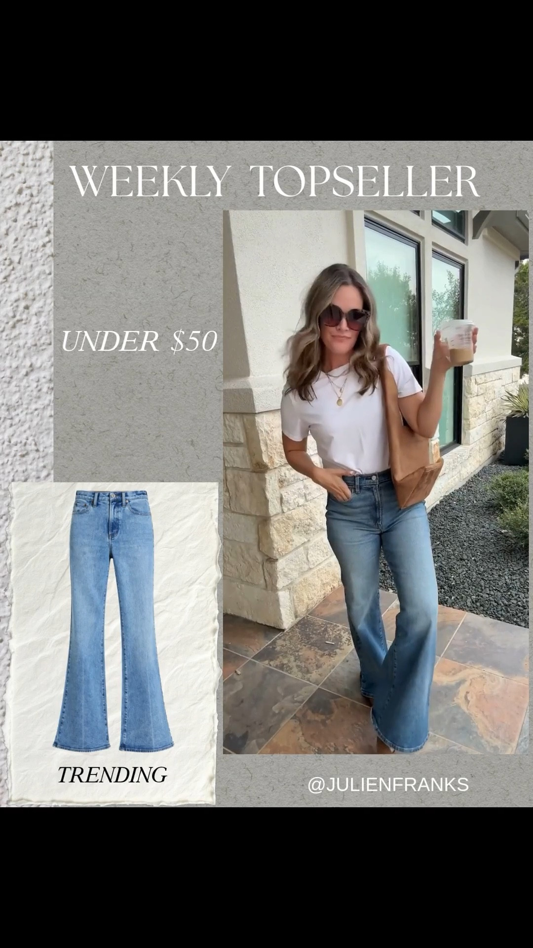 These flare jeans from Target blew me away, 2 washes, high rise, slight flare and lengths. I went up a size. Remind me of the mother jeans but a fraction of the cost at $40 so dang good! Classic pair you will reach for over and over ✨ #jeans #targetfashion 

#LTKgrwm #LTKootd #LTKdayinmylife