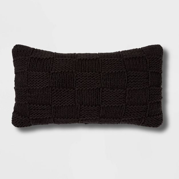 Oversized Chunky Knit Throw Pillow - Threshold™ | Target