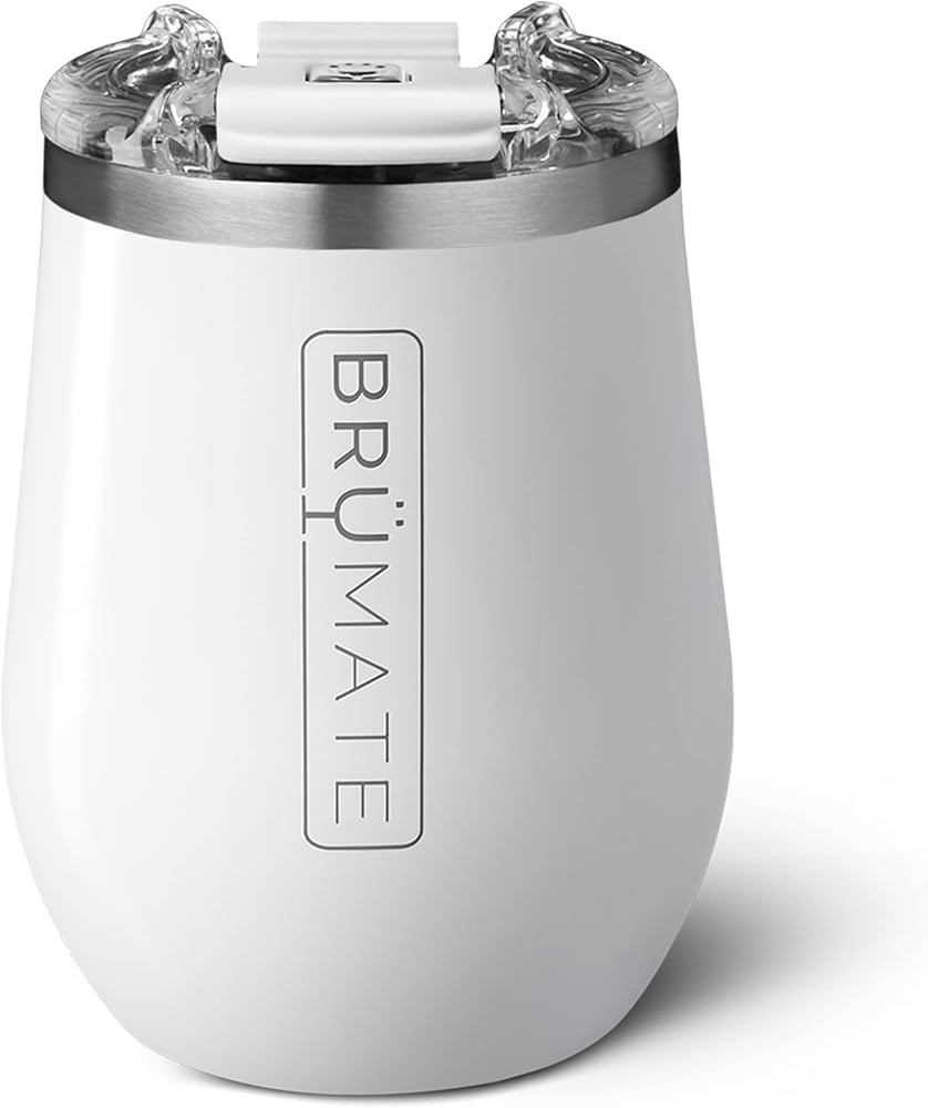 Brumate Uncork'D XL 14Oz Wine Glass, Ice White, One Size, | Amazon (US)