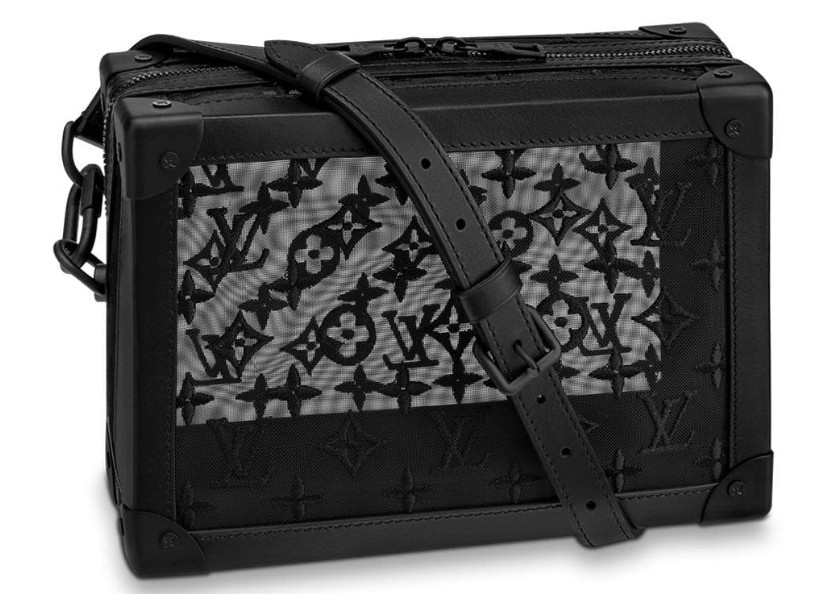 Men's Louis Vuitton Soft Trunk Monogram Mesh in Black | StockX