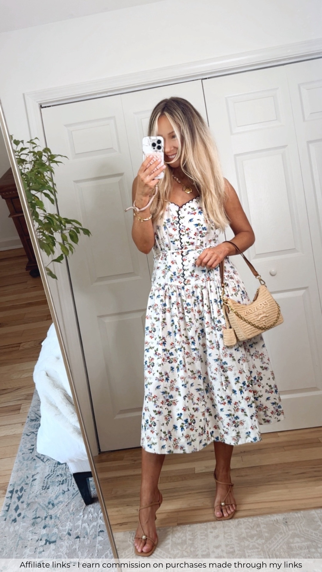 Affiliate links - I earn commission on purchases made through my links | Walmart spring dress
Baby shower dress