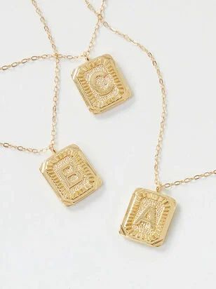 The Monogram Initial Necklace | Altar'd State | Altar'd State