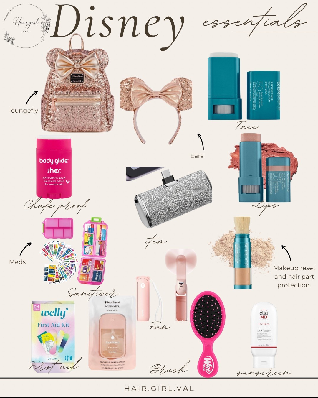 What’s in my Disney Bag? 

These are my essentials for doing Disney parks as an adult with a teenage child. They all fit comfortably into the Loungefly with plenty of room to spare ! #disney #disneyessentials #disneyparks 

#LTKTravel #LTKFamily #LTKActive