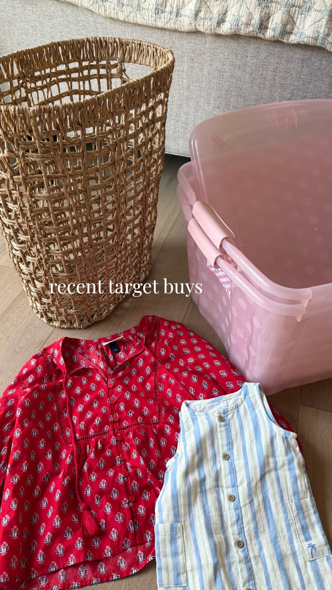 Target finds, home and clothing! small in the cotton red shirt (ordered s in matching shorts) and 6-9mo adorable cotton jumper for my son!

Summer

#LTKBaby #LTKHome