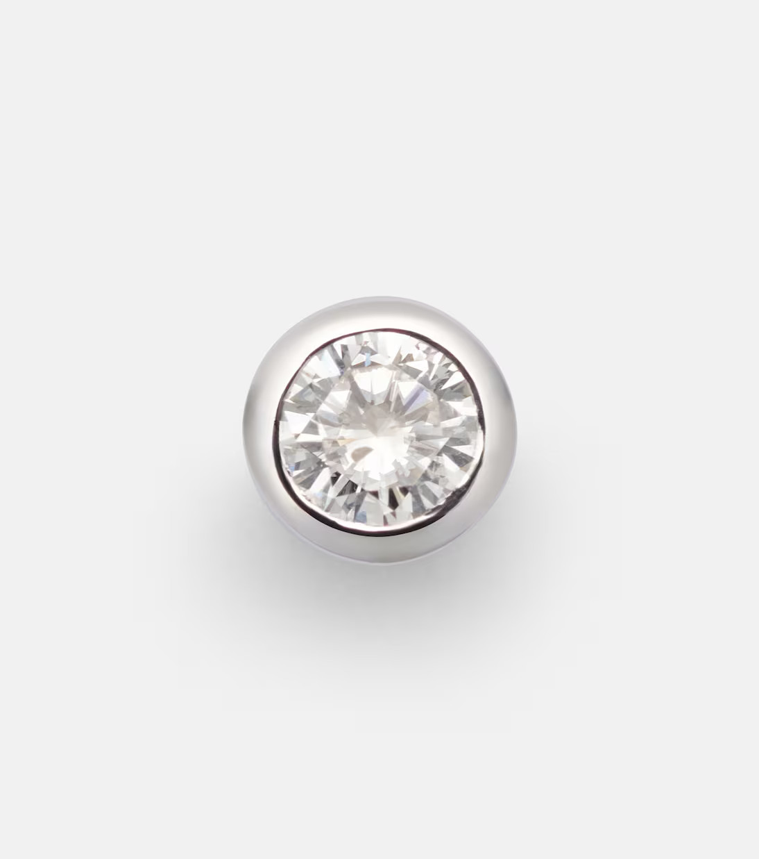 18kt white gold earring with diamonds | Mytheresa (US/CA)