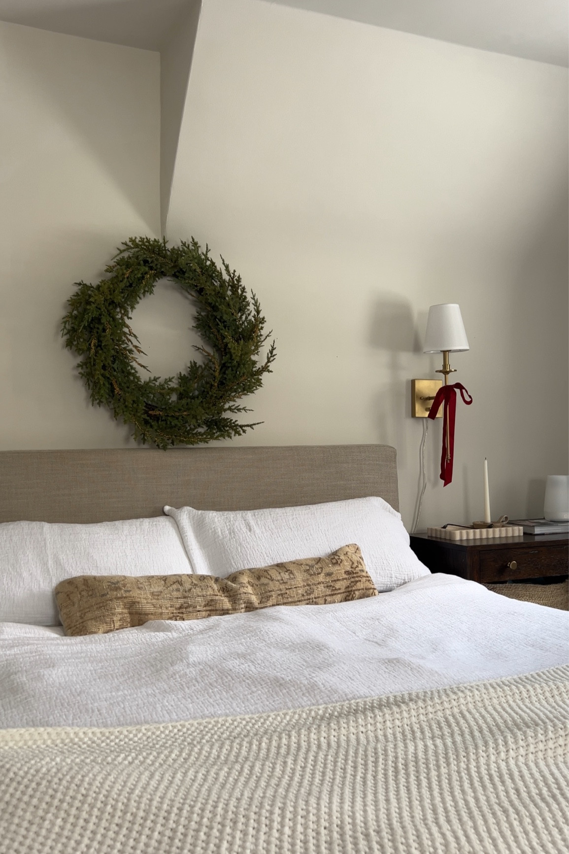 Bedroom decorated for Christmas ❤️ 

#LTKHome #LTKHoliday #LTKSeasonal