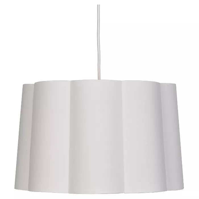 Scalloped Ceiling Light White - Pillowfort™ | Target