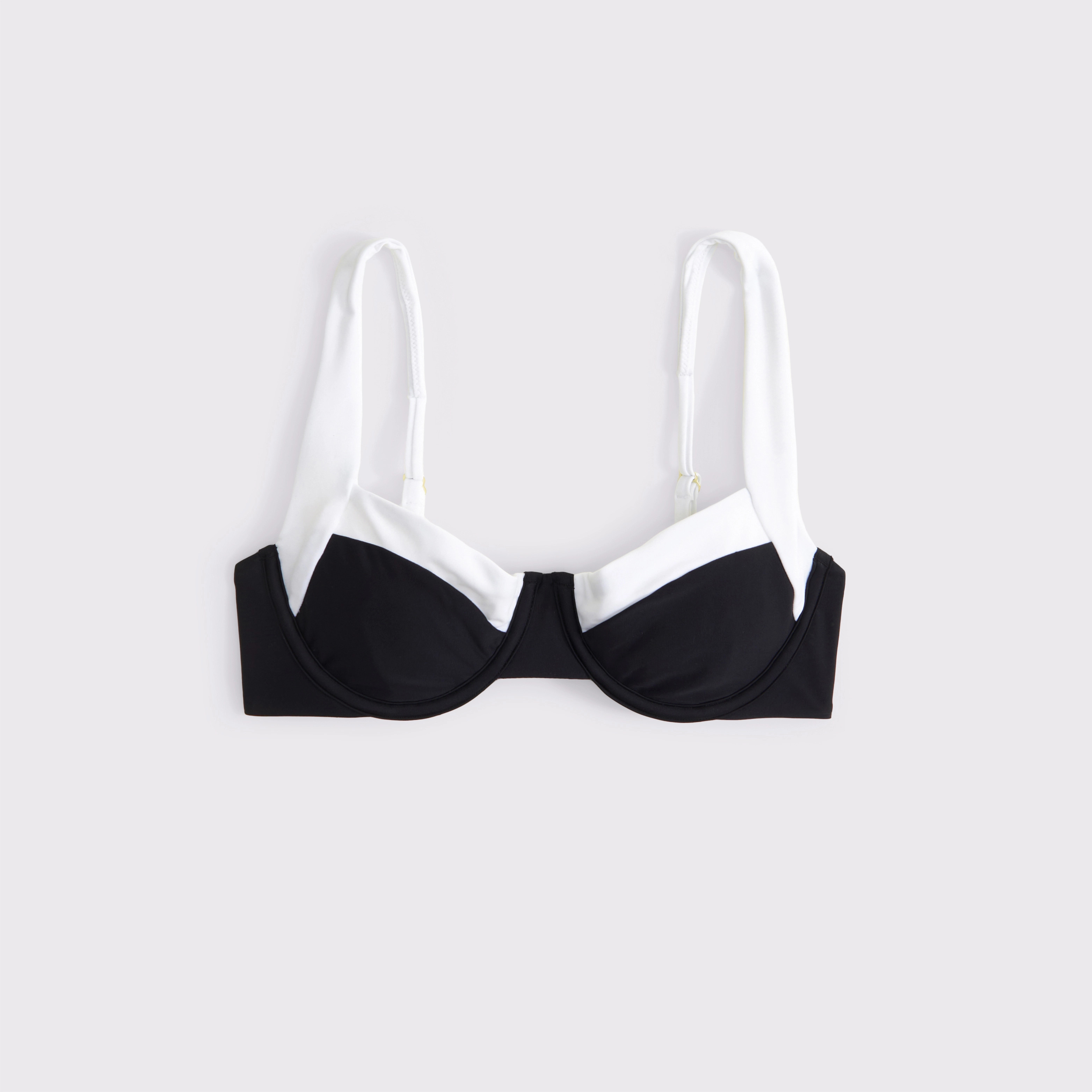 Wide Strap Underwire Bikini Top | Abercrombie & Fitch (US)