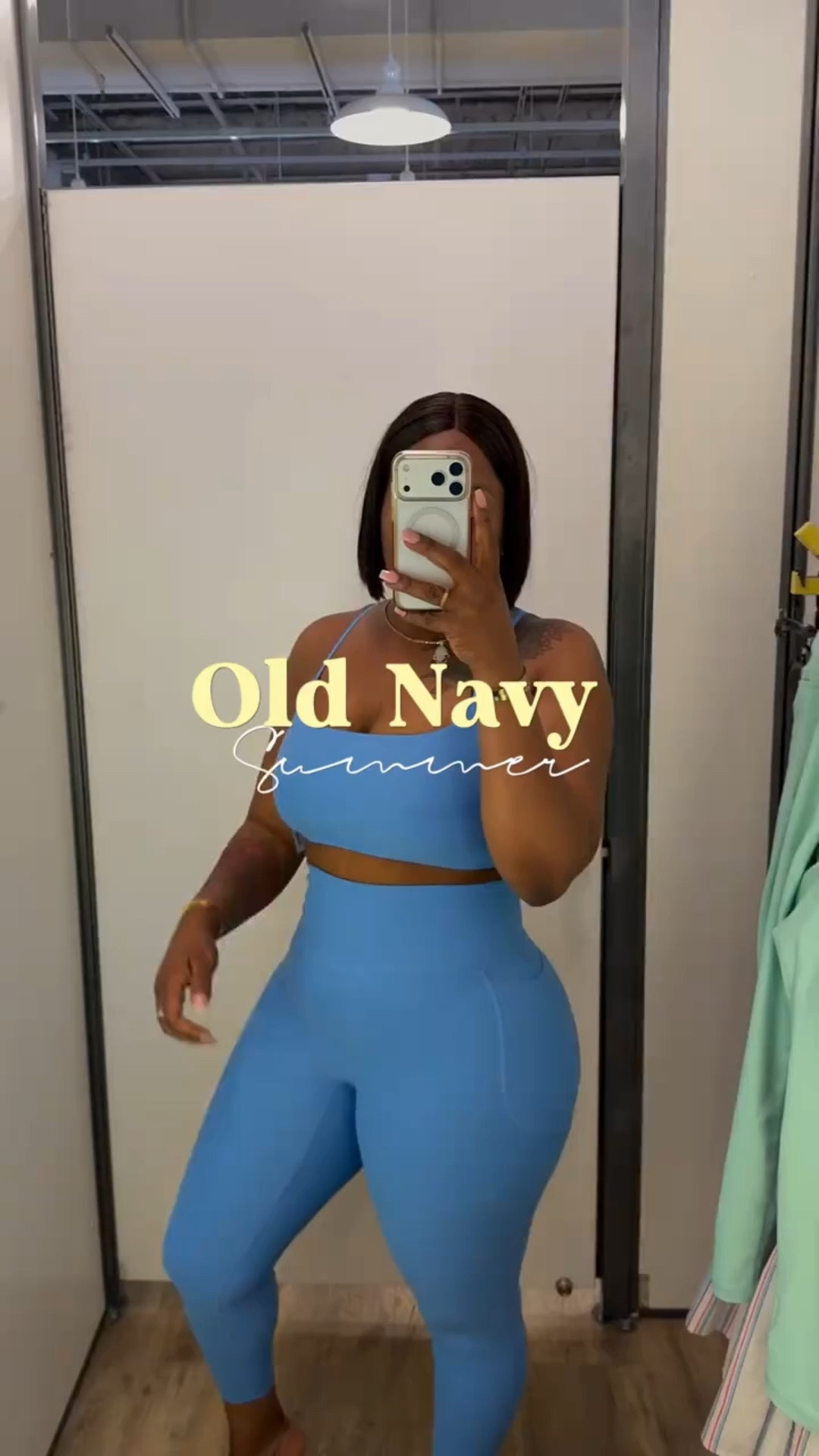 Old navy have some cute pieces both athletic and summer dresses 
👗 Dress wearing small 
2 piece leggings set medium tops large bottoms 
Skirt medium top wearing with skirt small

#LTKMothersDay #LTKootd #LTKgrwm