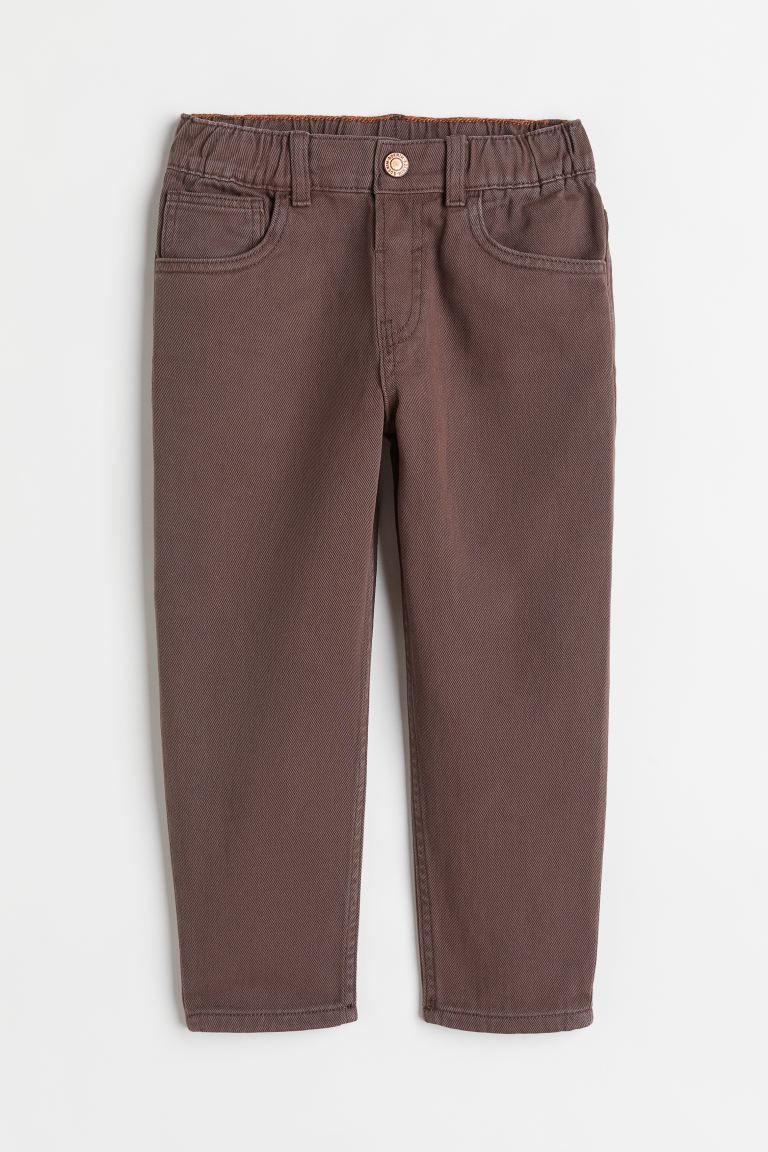 Loose Fit Twill Pants | H&M (US)