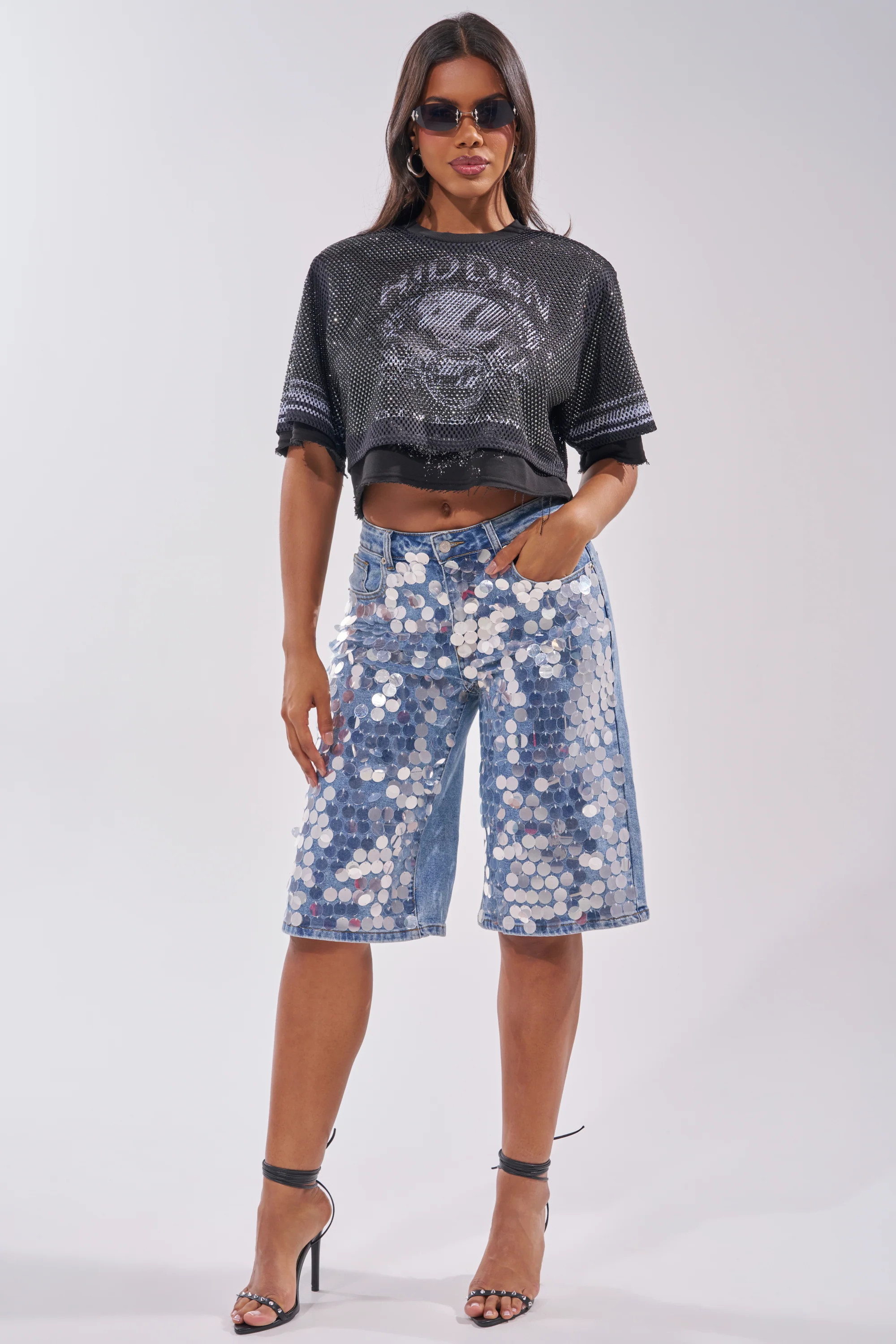 SPARKLE AND SHINE BERMUDA SHORT | AKIRA
