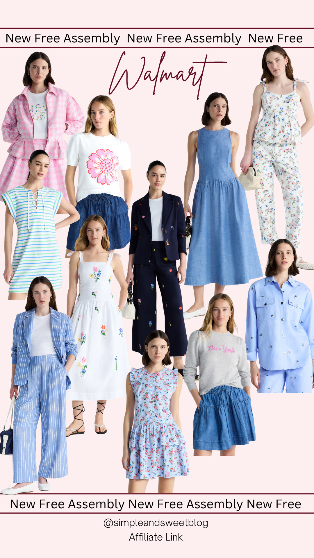 xNew Free Assembly at Walmart is SO cute!!!

Love the dresses, embroidery, blues and florals!

#LTKMothersDay #LTKSeasonal #LTKOver40