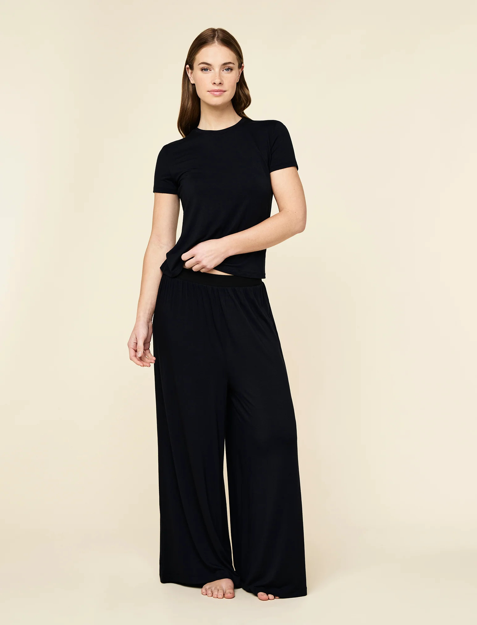 Kate Modal Soft Wide Leg Pant | Papinelle Sleepwear US