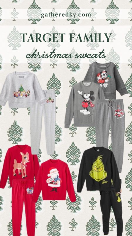 Target Family Matching Christmas Sweats 🎄🎅

#LTKSeasonal #LTKfamily #LTKHoliday