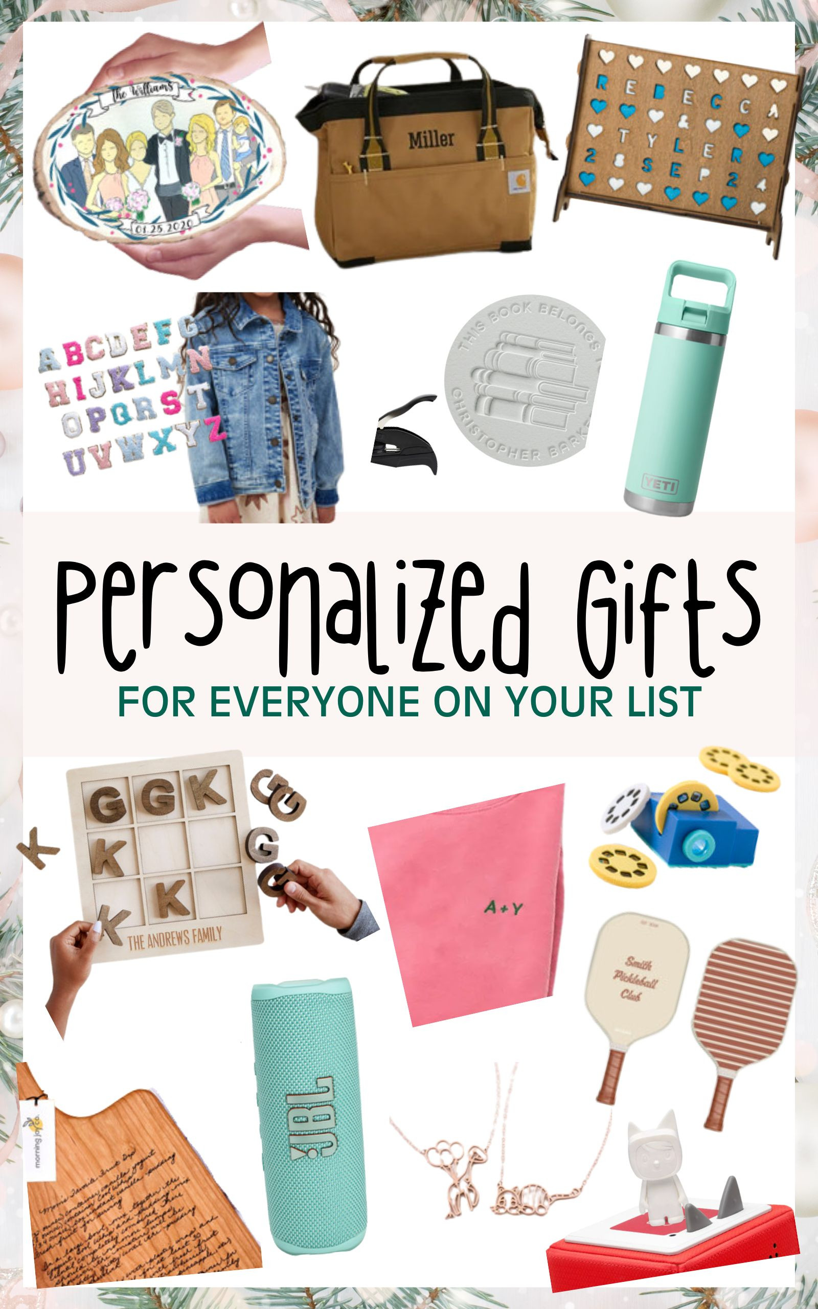 Personalized gifts for everyone on your list! 

 #LTKGiftGuide #LTKHoliday