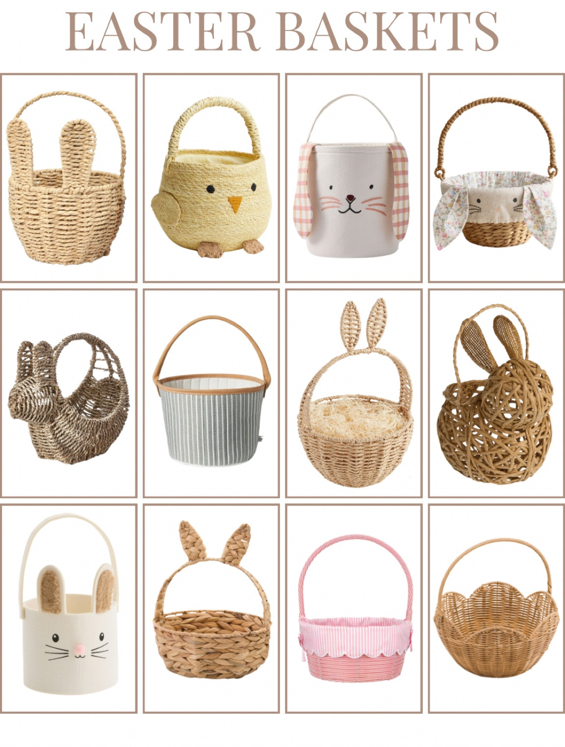 Easter baskets for kids!

#LTKFamily #LTKHome #LTKKids