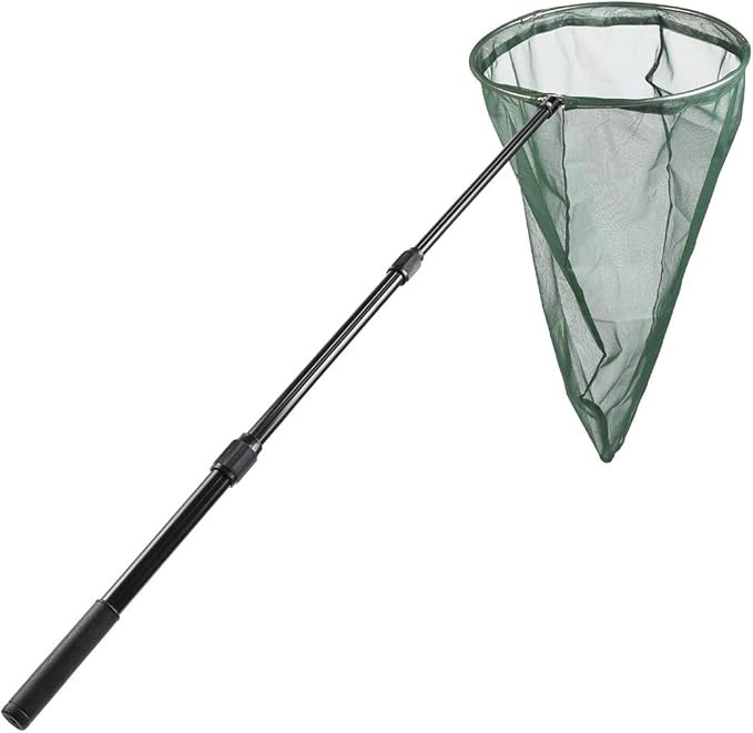 RESTCLOUD Professional Insect and Butterfly Net with 14" Stainless Ring, 26" Net Depth, Strong Al... | Amazon (US)