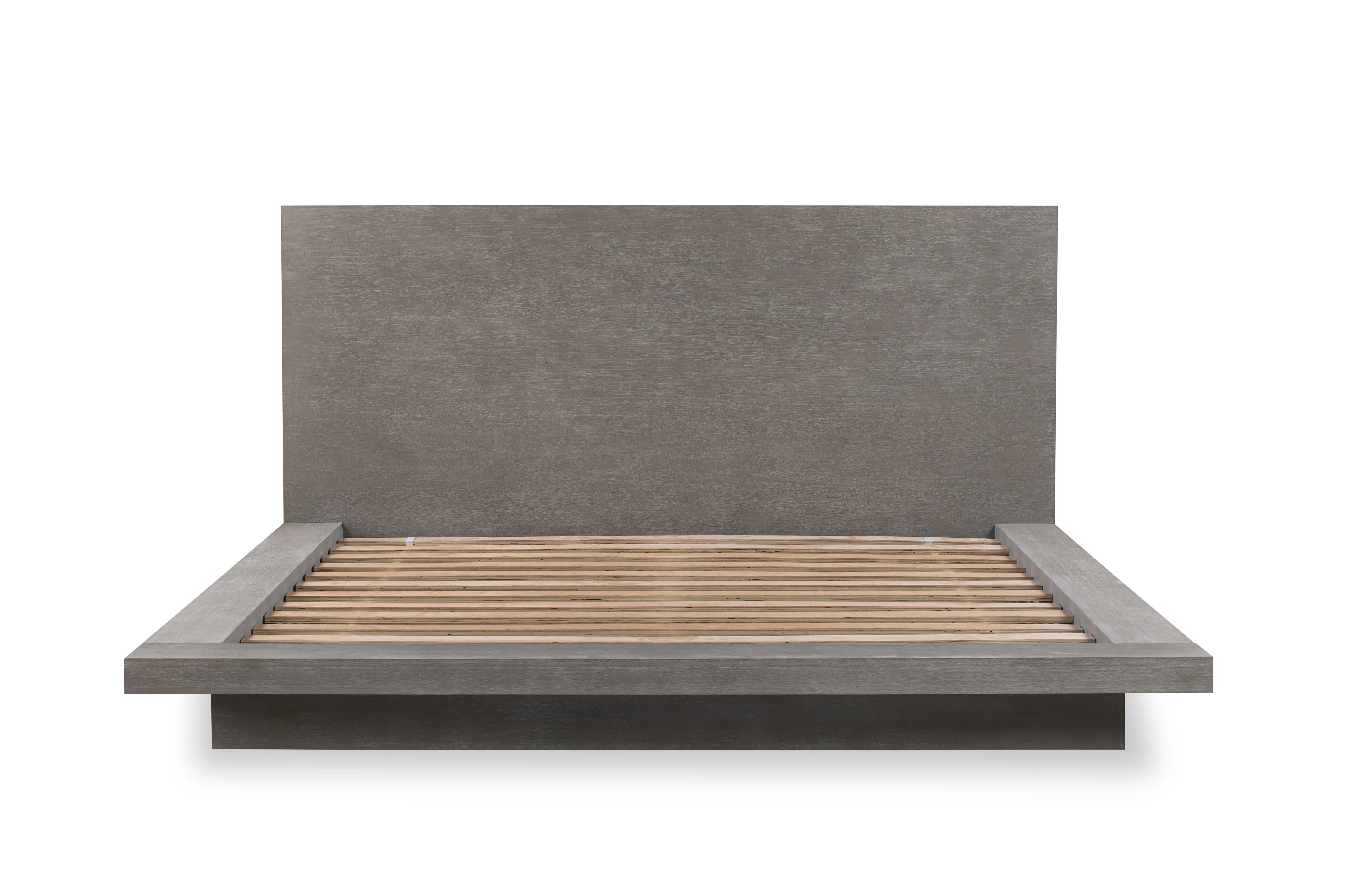 Meryl Solid Wood Panel Bed | AllModern