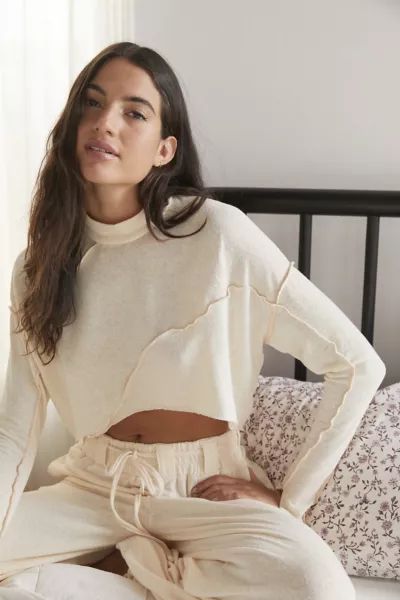 Out From Under Dana Seamed Mock Neck Top | Urban Outfitters (US and RoW)