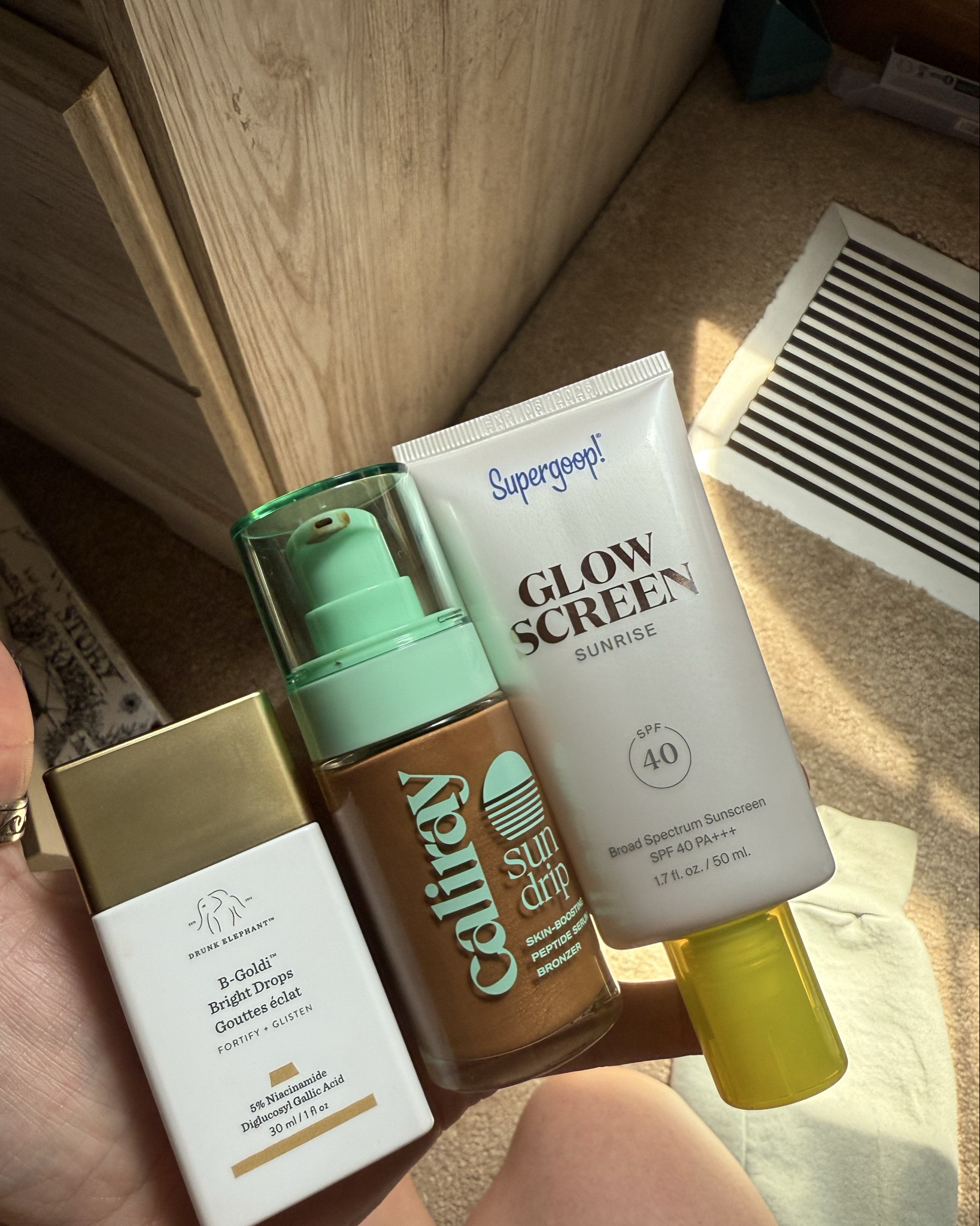 I swear these 4 products are the PERFECT coastal summer line up! I love that all 4 are skincare based, lightweight & protect your skin while giving you that beach vacation glow! 
Not pictured is the st. Tropez express tanning serum 

Self tan, skincare infused makeup, summer makeup routine, beach makeup routine, beach vacation, glowy makeup, skincare, clean beauty, nontoxic beauty, glow screen, drunk elephant, Sephora finds, amazon finds 

#LTKBeauty #LTKSeasonal #LTKTravel
