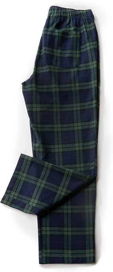 LAPASA Men's Pajama Pants Cotton Flannel Plaid Lounge Fleece Warm Sleepwear Pants PJ Bottoms Draw... | Amazon (US)