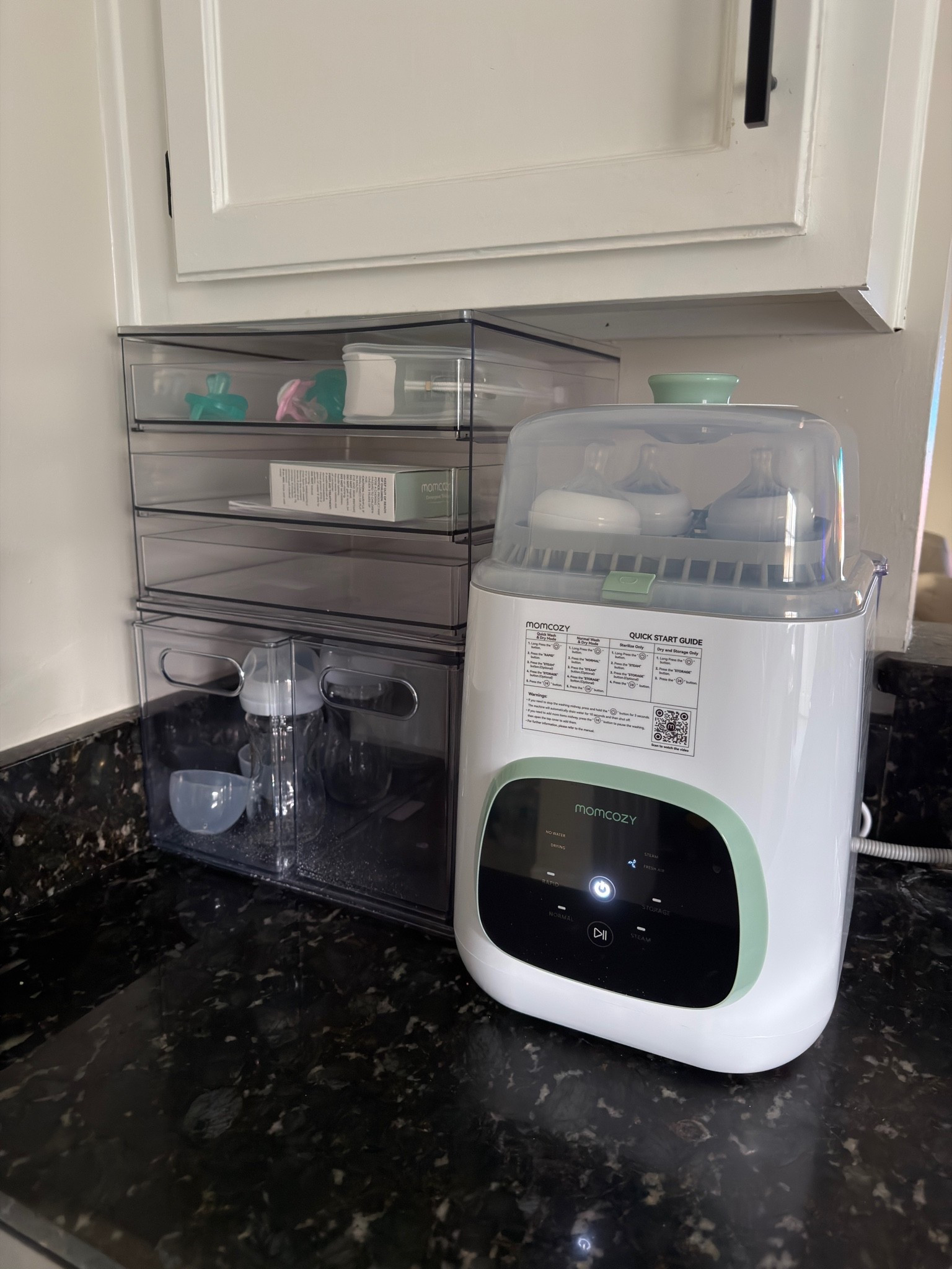 One thing I’m doing completely different this pregnancy is being annoyingly organized. I’m so type B but having 2 kids and a new baby (soon) is pure chaos so the less brain power i have to use on simple tasks like washing and storing bottles the easier life will be

#LTKmomlife #LTKBaby #LTKHome