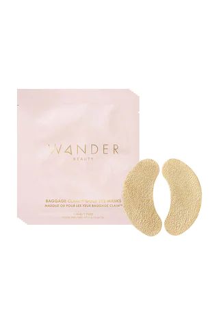 Wander Beauty Baggage Claim Gold Eye Mask 6 Pack from Revolve.com | Revolve Clothing (Global)