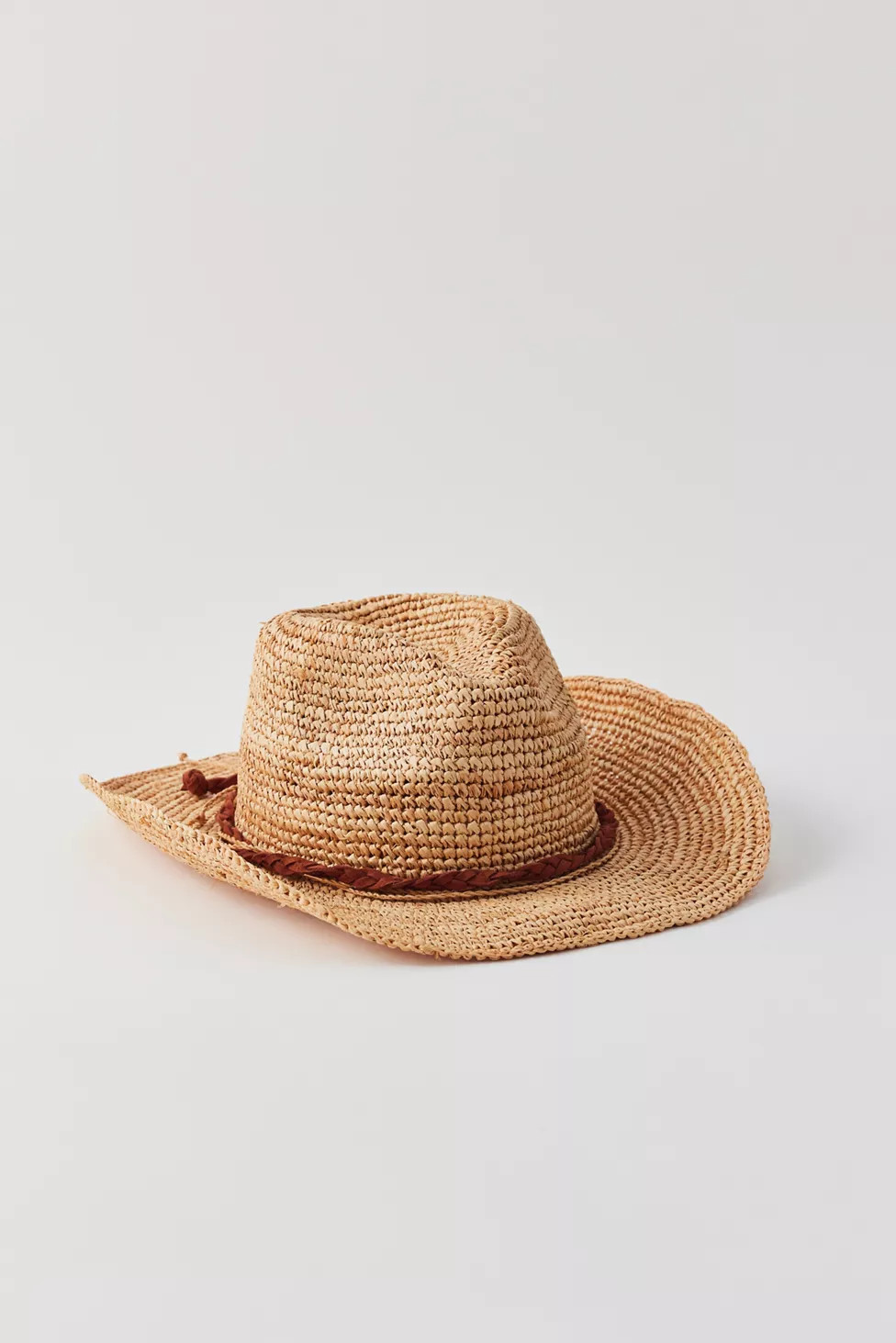 Millie Woven Raffia Cowboy Hat | Urban Outfitters (US and RoW)