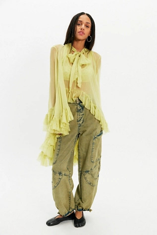 Full Sleeve Frill Top | Free People (Global - UK&FR Excluded)