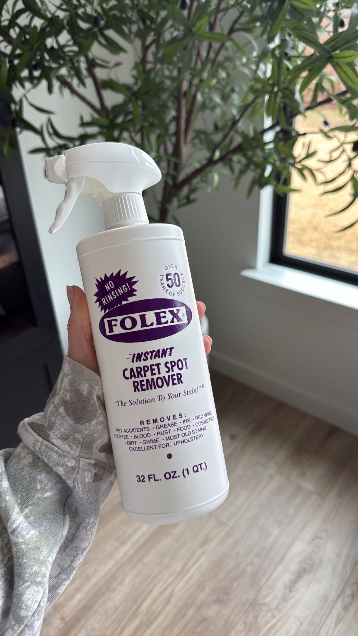 The best carpet cleaner and upholstery cleaner! We buy it in bulk we use so oftehigh

#LTKHome #LTKmomlife