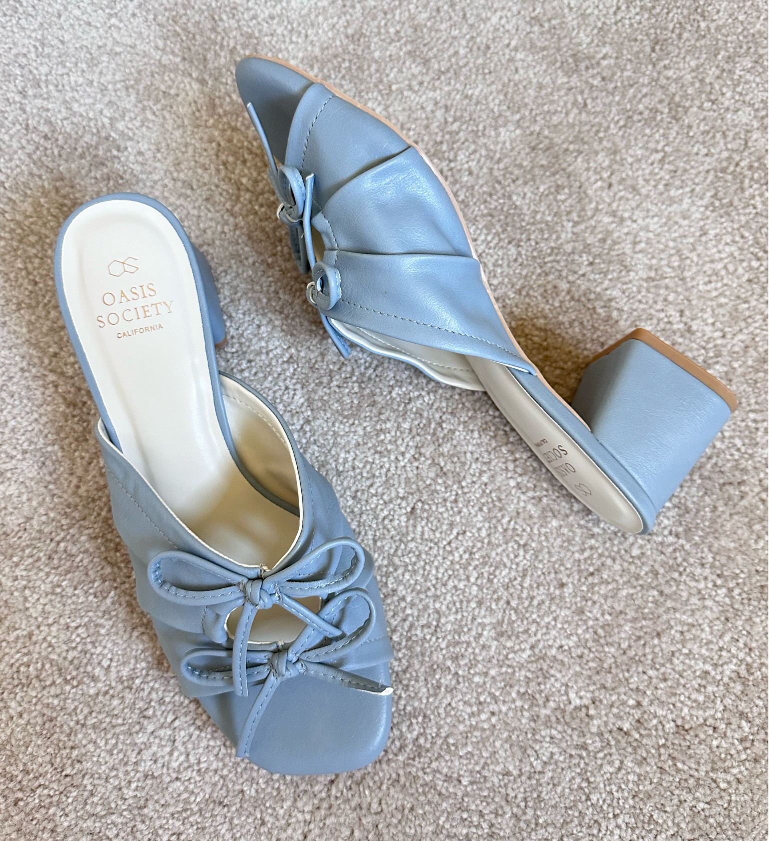 I’m loving my newest @oasissocietyshoes ~ The Emeralds 🎀👡

I’m loving these sandals for Spring! The double bows are so cute and the baby blue color is stunning. 

Shop my @oasissocietyshoes sandals at the links below! 

#ad #oasissociety #shoes #sandals #style #bows #styleblogger #liketkit #shopltk #springstyle #sweetcarolinecollection

#LTKSeasonal #LTKshoecrush #LTKfindsunder100