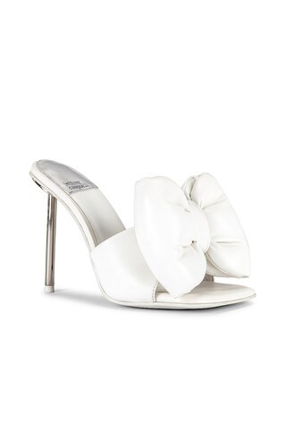 Jeffrey Campbell Bow Down Mule in White from Revolve.com | Revolve Clothing (Global)
