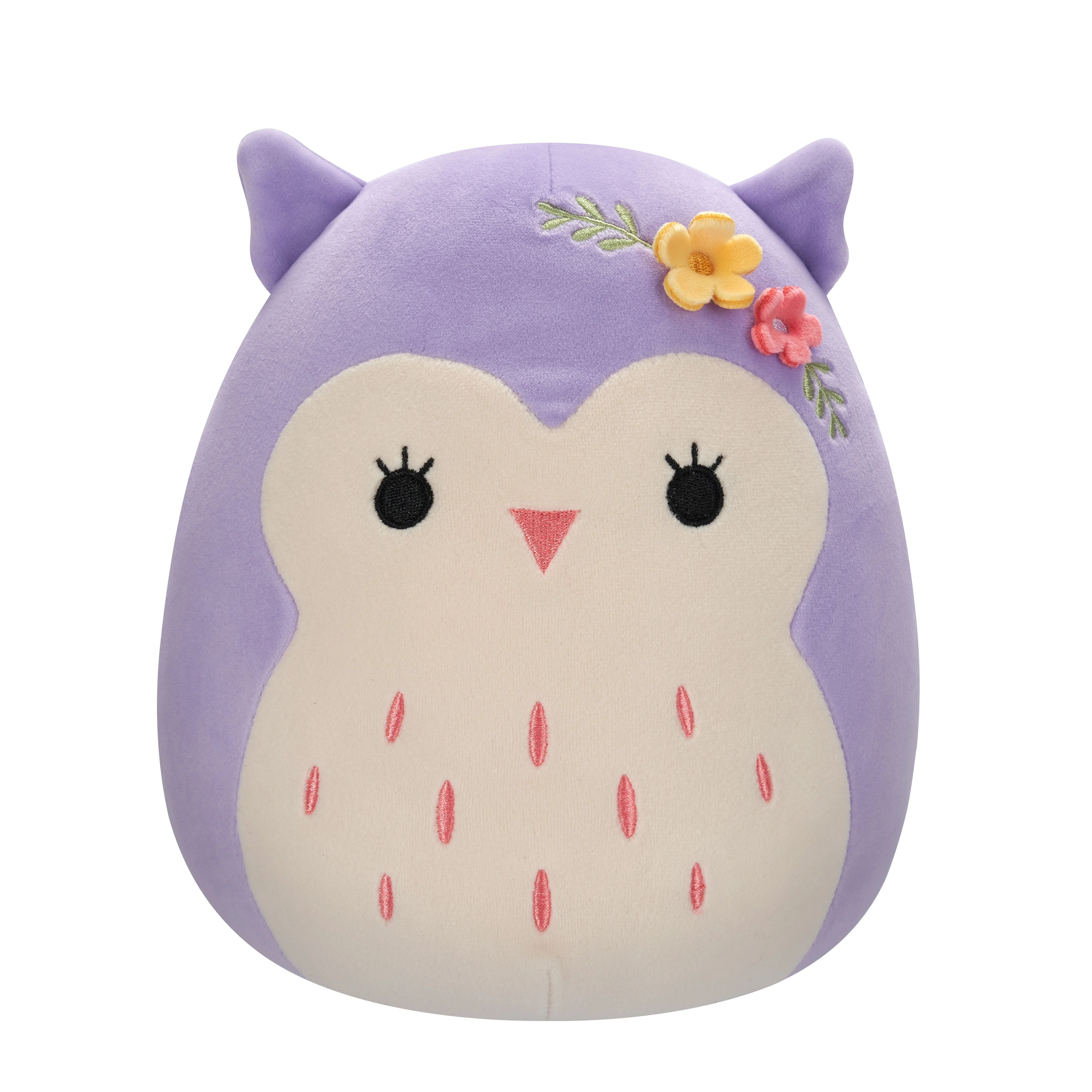 Squishmallows 8” Holly the Purple Owl with Flower Pin - Ultra Soft Easter Plush Toy | Walmart (US)