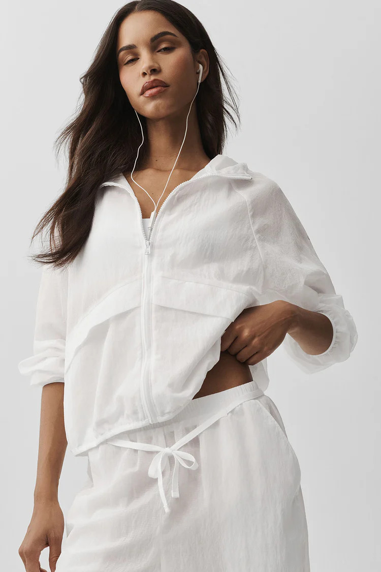 Ripstop Electric Jacket - White | Alo Yoga (US)