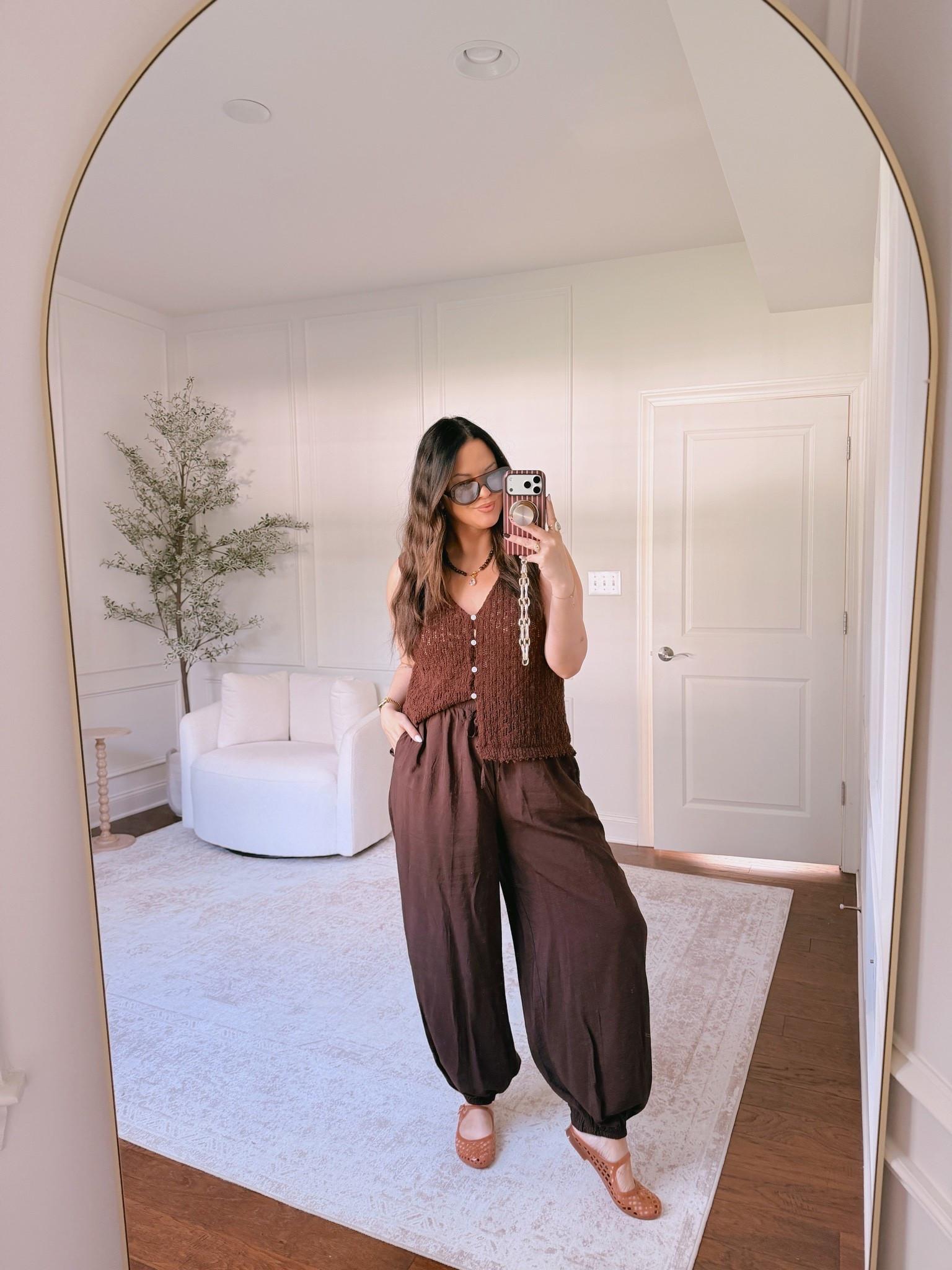 Wearing an XL in the top and pants

#LTKootd #LTKmomlife #LTKMidsize