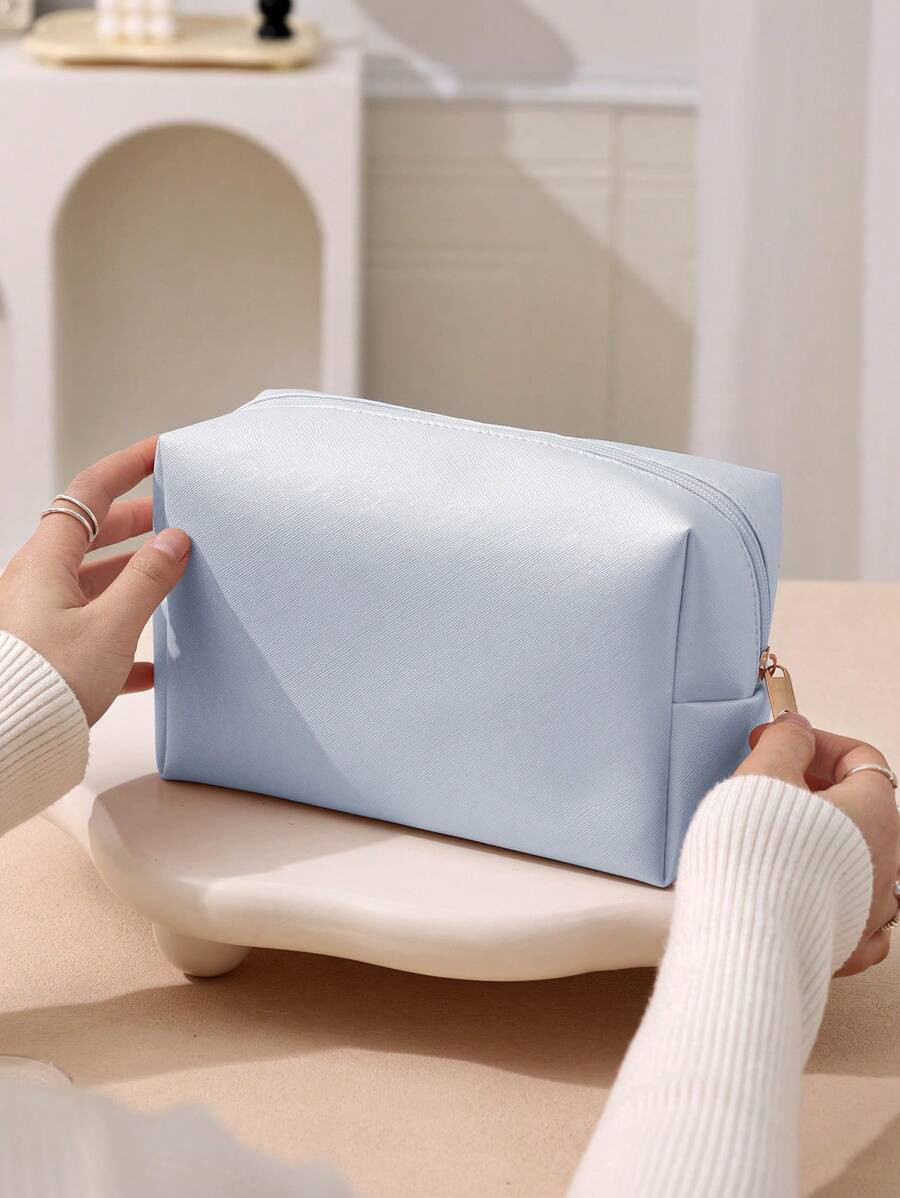 1pc Makeup Bag Simple Travel Cosmetic Bag Wash Bag, Makeup Storage Bag, Portable Outdoor Travel T... | SHEIN