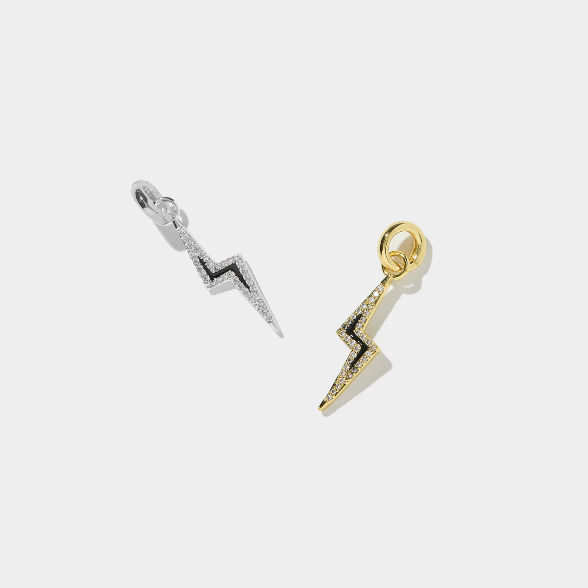 Enamel Lightning Bolt Charm | Allie + Bess
