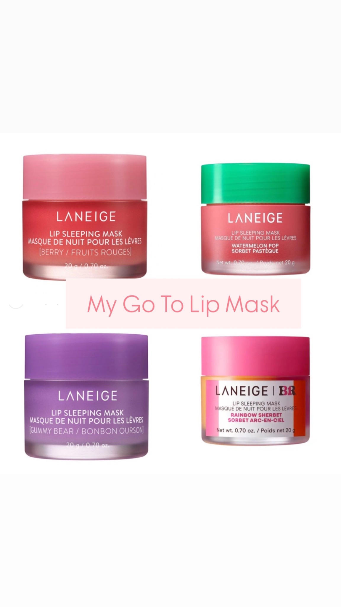 My go to lip masks 

i'm so glad you're here. Please follow for more 💕￼

#LTKBeauty #LTKValentine #LTKgrwm