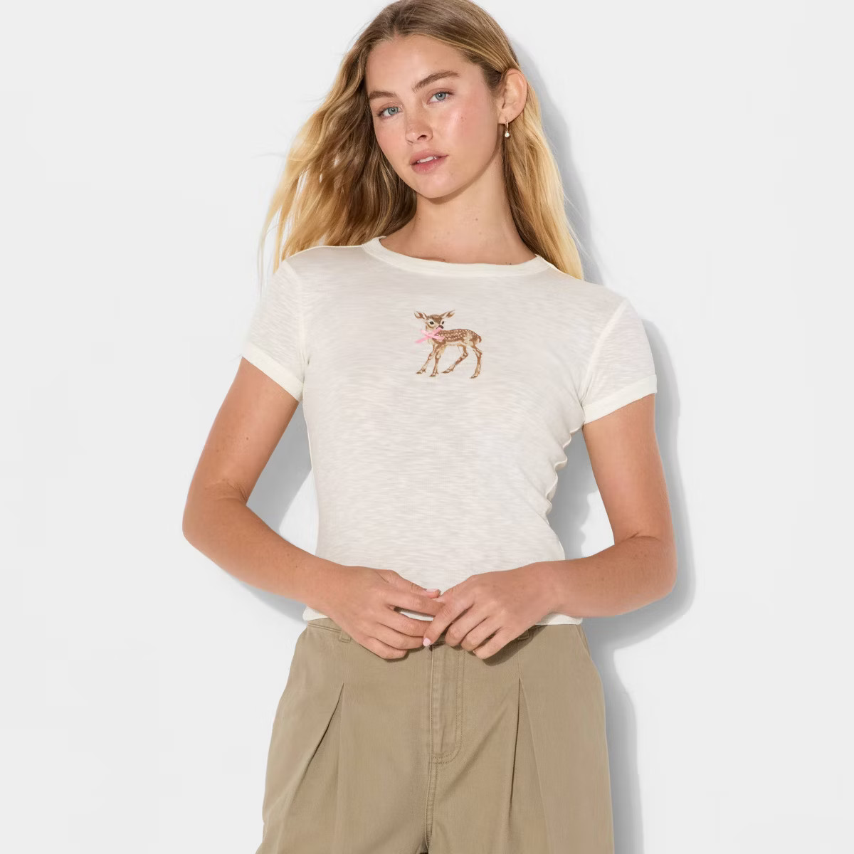 Women's Short Sleeve Roundneck T-Shirt - Wild Fable™ | Target