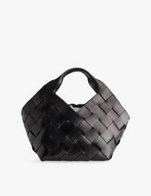 Botteghe Leather Mini Tote Bag | Selfridges