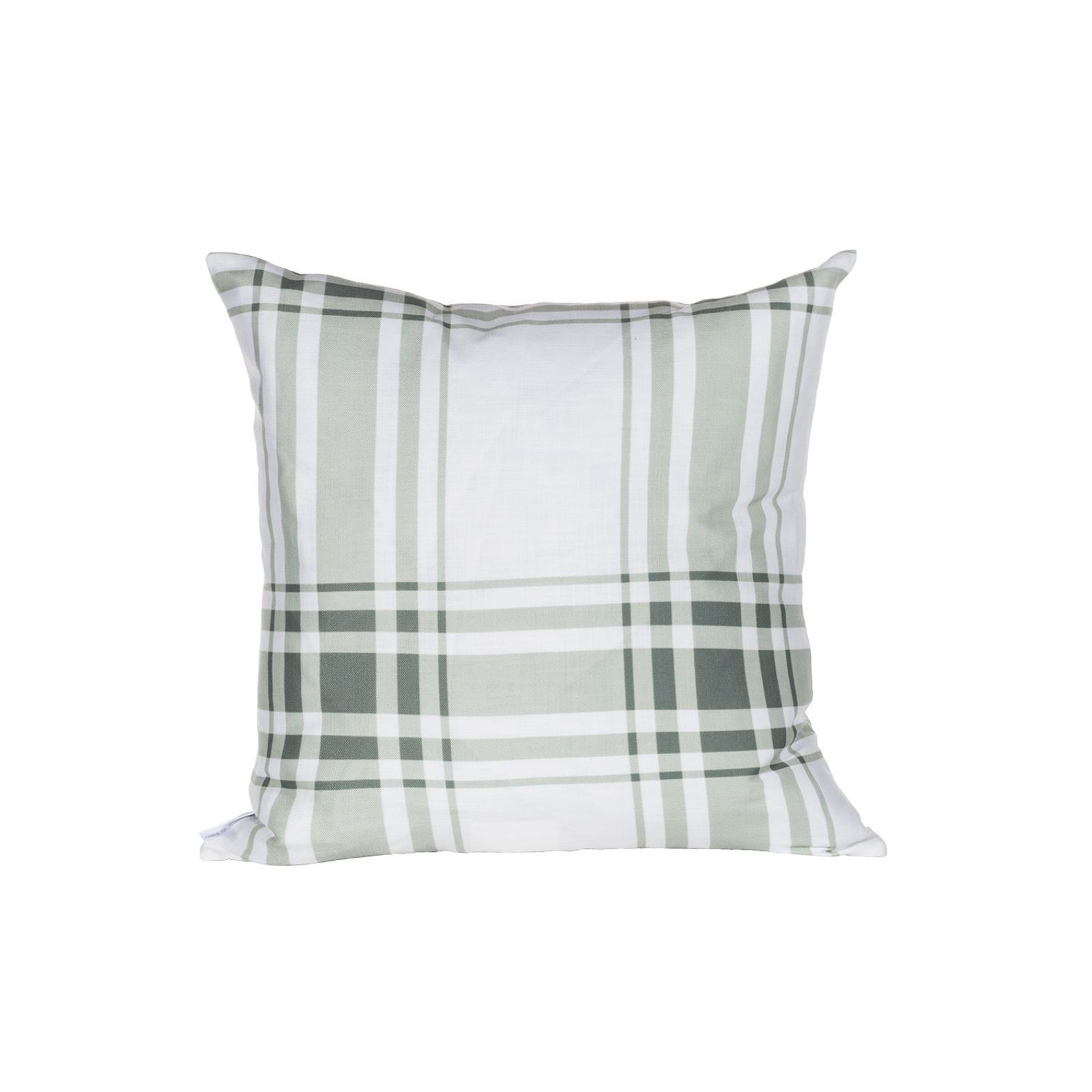 Oxford Plaid Pillow in Sage | Brooke and Lou