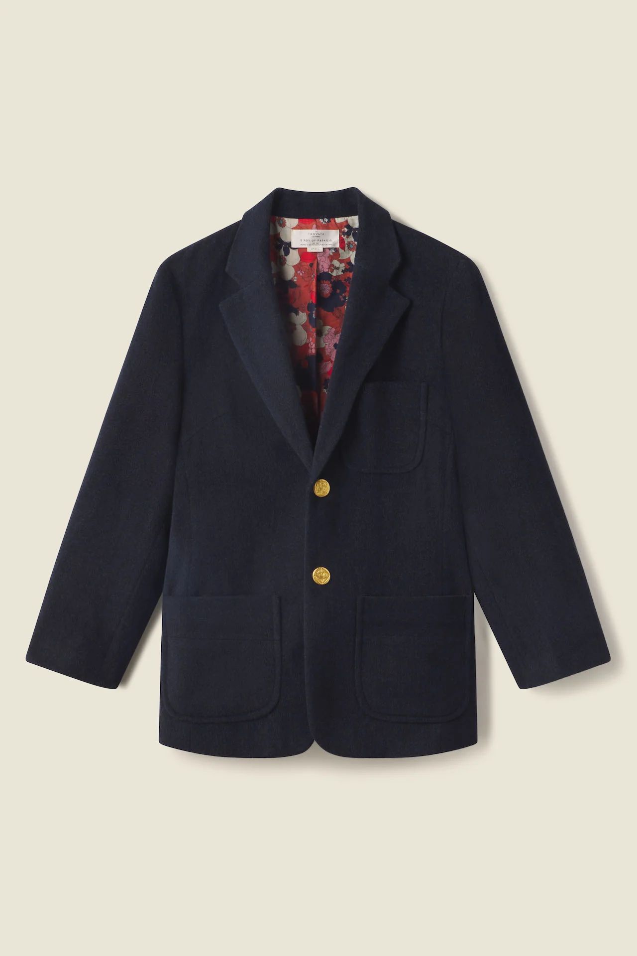 Sutton Blazer Navy | TROVATA