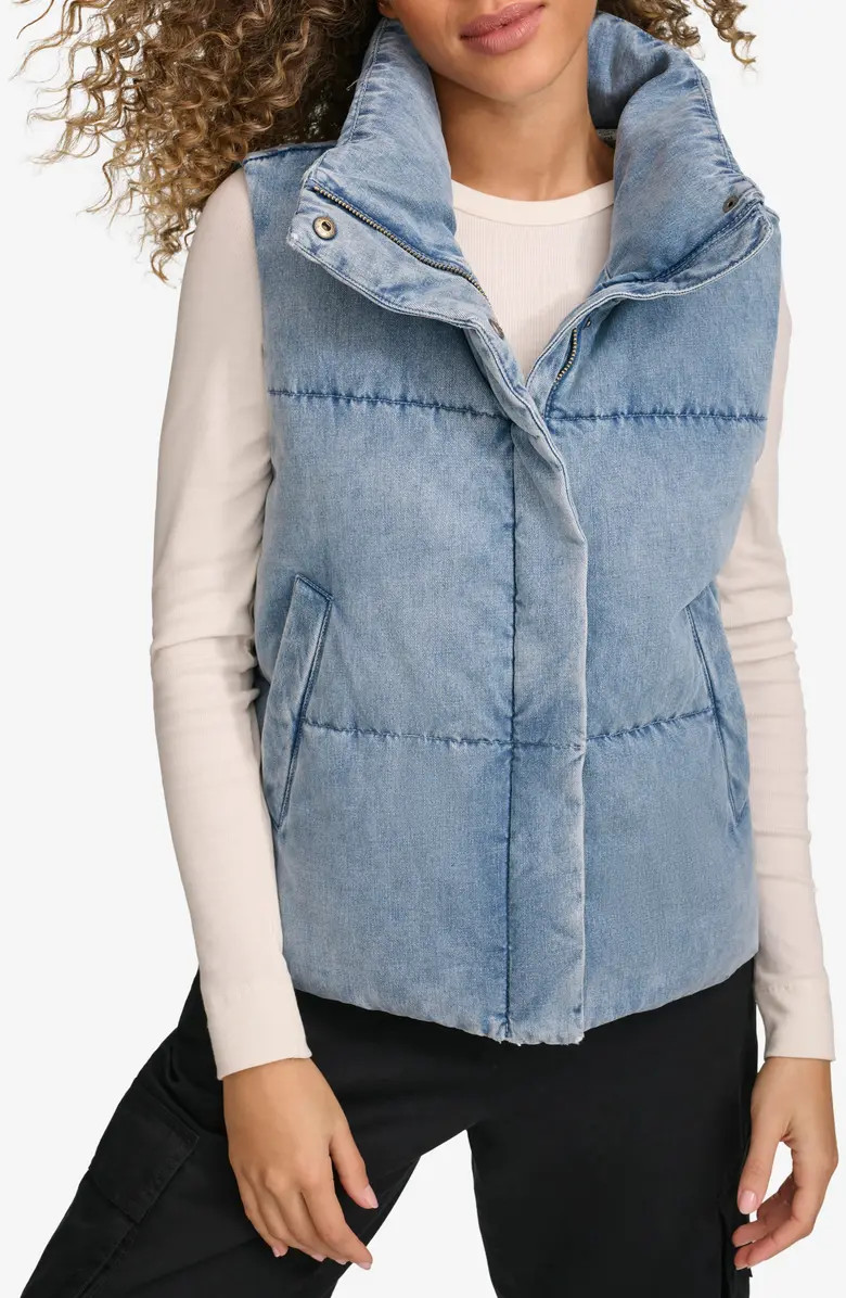 Levi's® Denim Puffer Vest | Nordstrom | Nordstrom