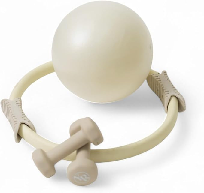 Pilates Prop Kit for Home Workouts- Includes Pilates Ring, Pilates Ball and 2.2 lb. Dumbbell Set | Amazon (US)