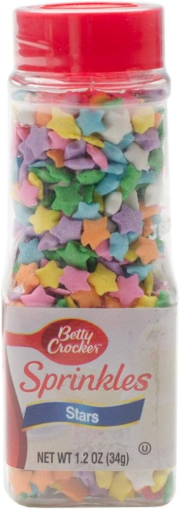 SIGNATURE BRANDS BETTY CROCKER DECORS REGULAR SPRINKLES EDIBLE CAKE DECORATN 1.2 OZ (Assorted) | Amazon (US)
