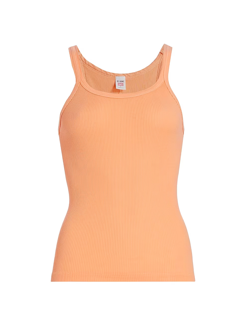 Re/done Cotton Rib-Knit Tank Top | Saks Fifth Avenue