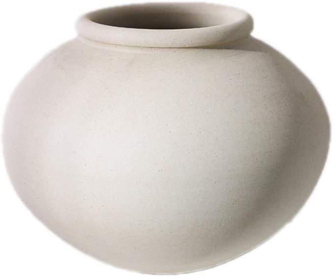 Vintage porcelain vase Ceramic vase/Japanese style simple camel table vase decoration handmade st... | Amazon (US)